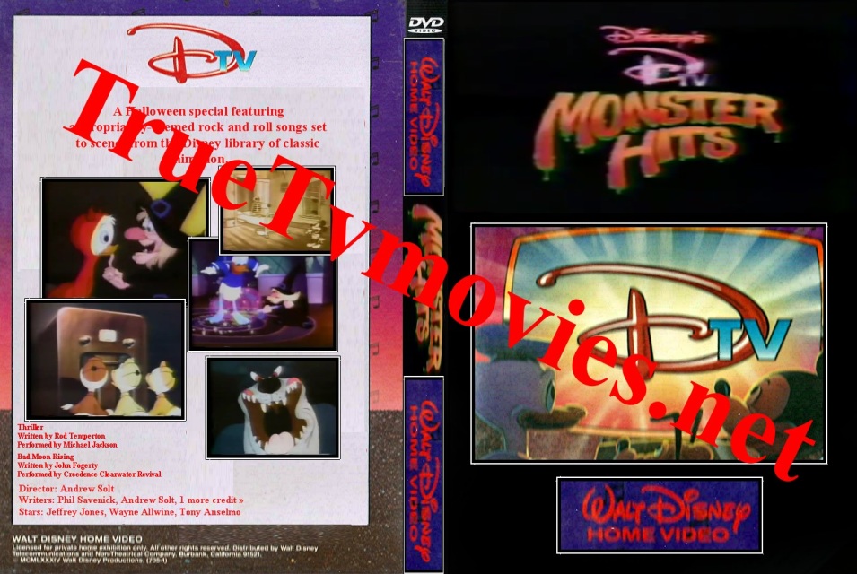 DTV Monster Hits (TV Movie 1987)Jeffrey Jones, Wayne Allwine, Tony Anselmo