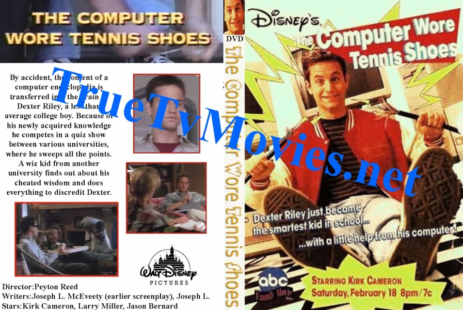 zitten Whirlpool Hedendaags The Computer Wore Tennis Shoes (TV Movie 1995)Kirk Cameron, Larry Miller,  Jason Bernard